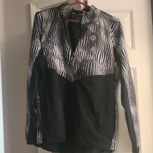 Black and White Long Sleeve Top